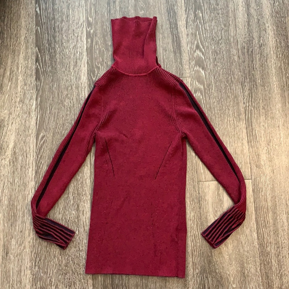 Philosophy Turtleneck Ribbed Sweater
